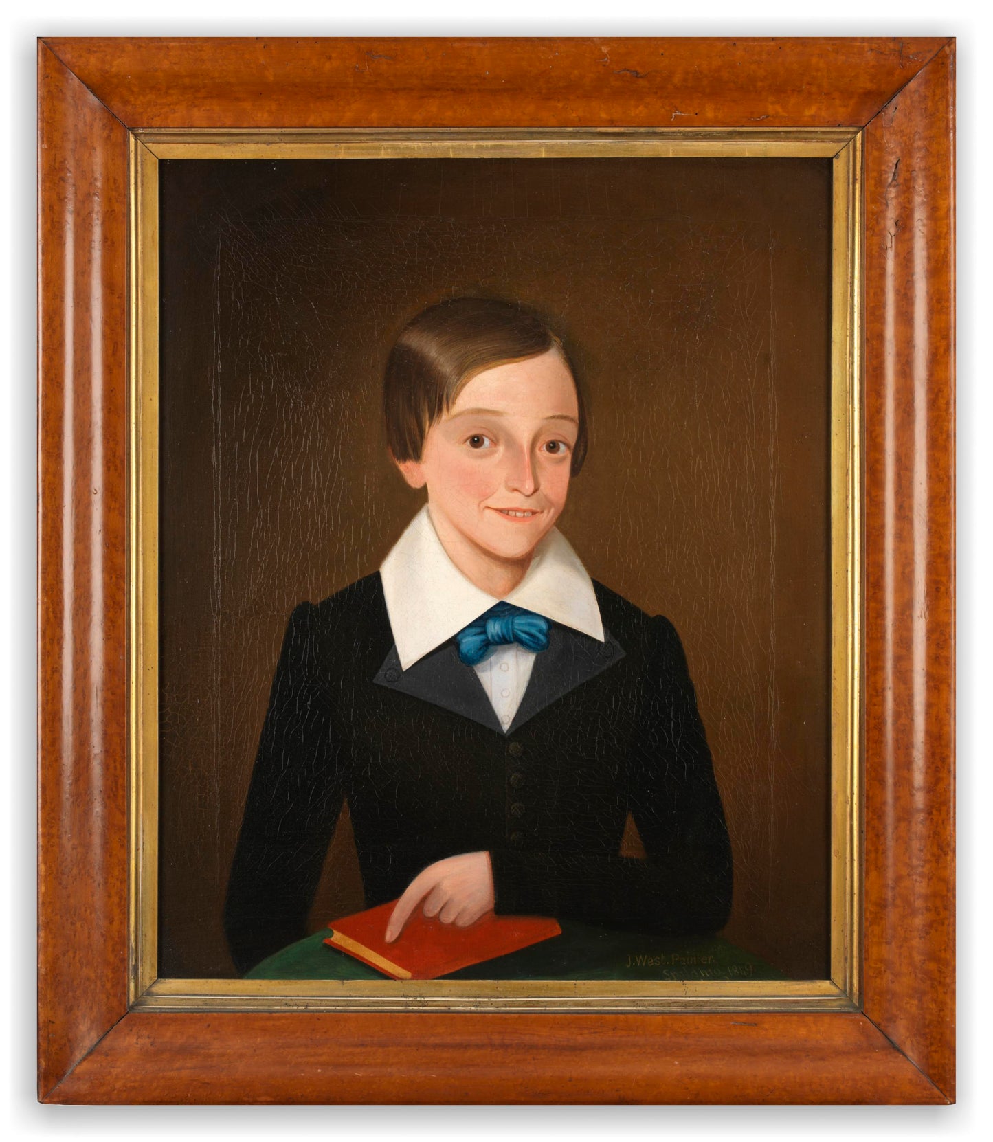 Naïve School Portrait of a Young Man