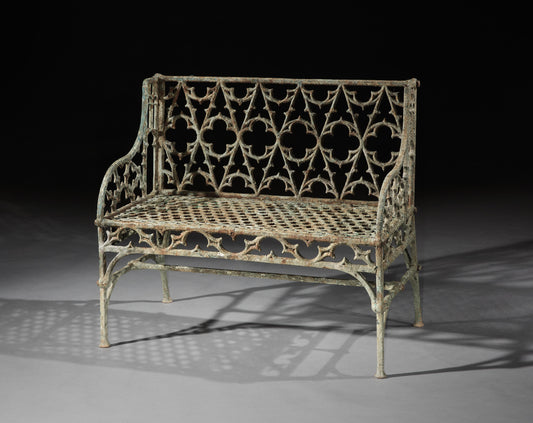 Stylish Gothic Style Garden Seat