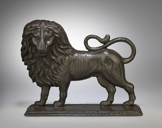 Unusual Handsome Model of a Standing Lion