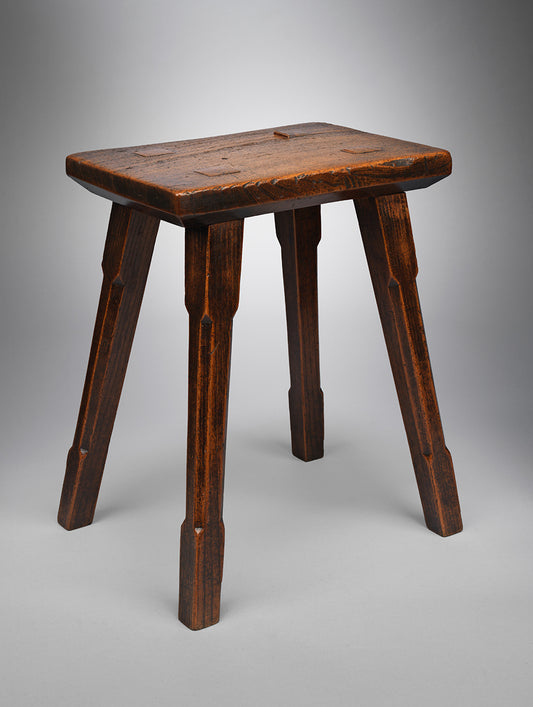 Unusual Georgian Rectangular Stool