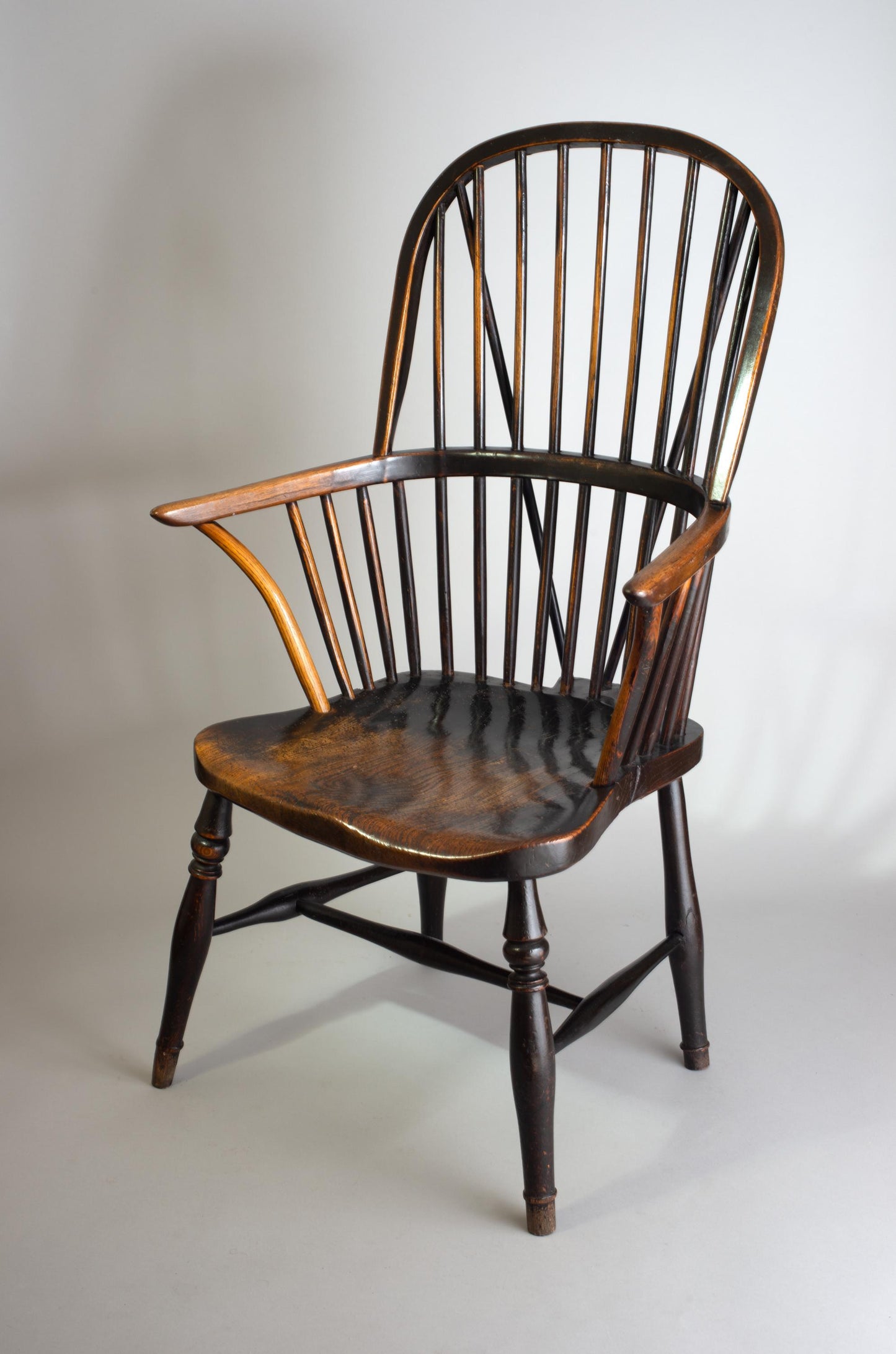 Windsor Bow and Stick Back Armchair