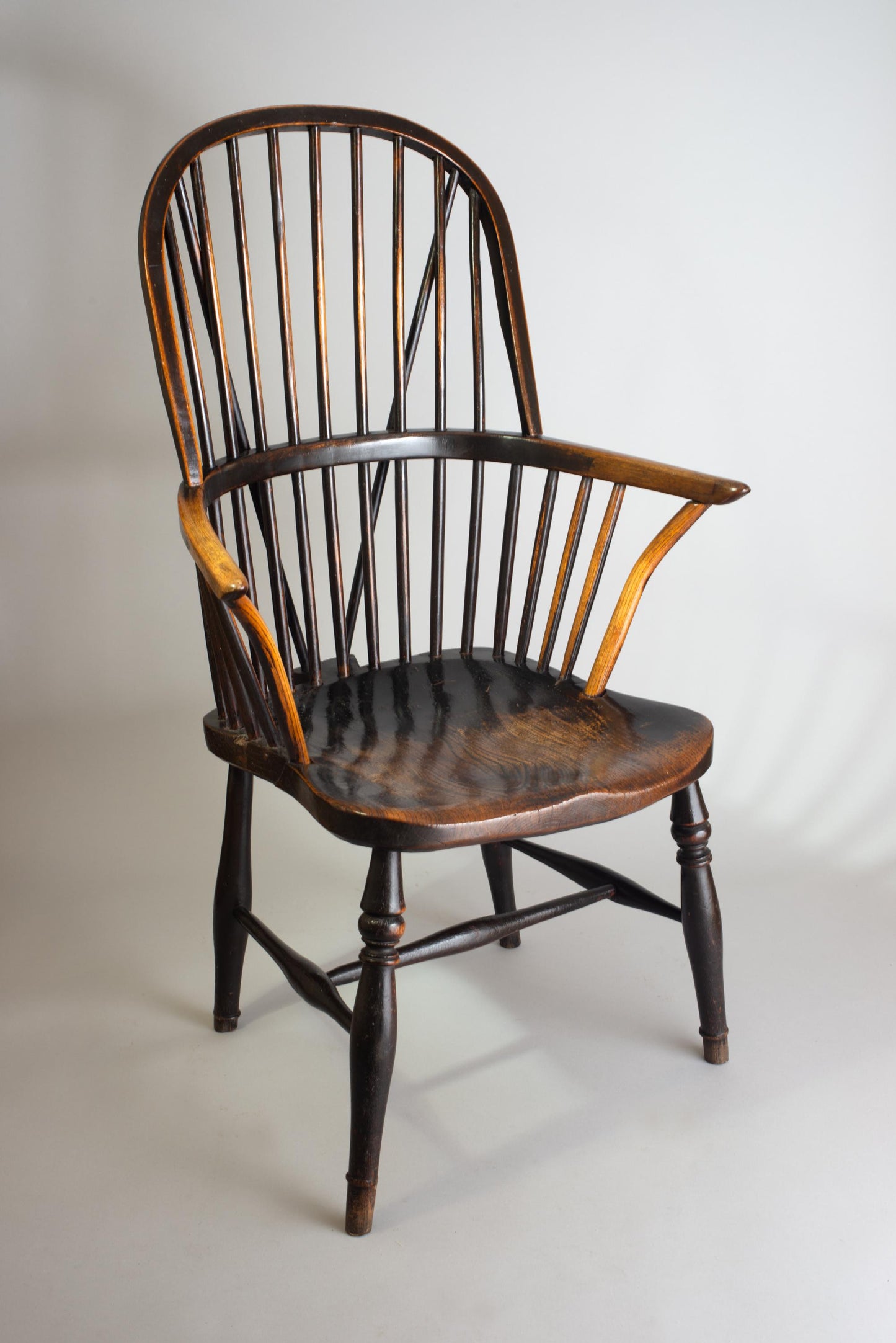 Windsor Bow and Stick Back Armchair