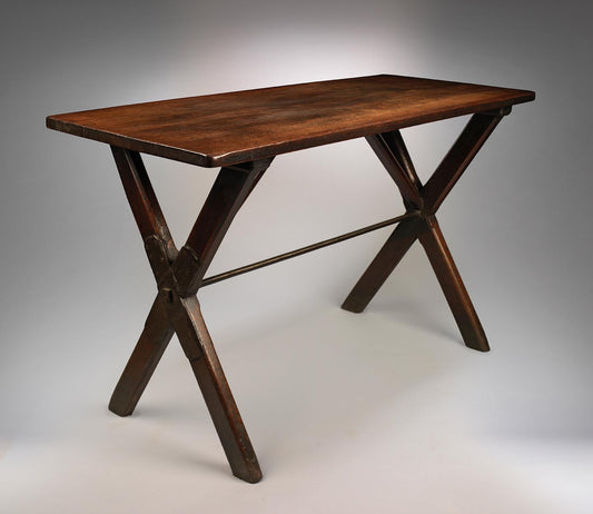 Georgian Vernacular "X" Frame Tavern Table