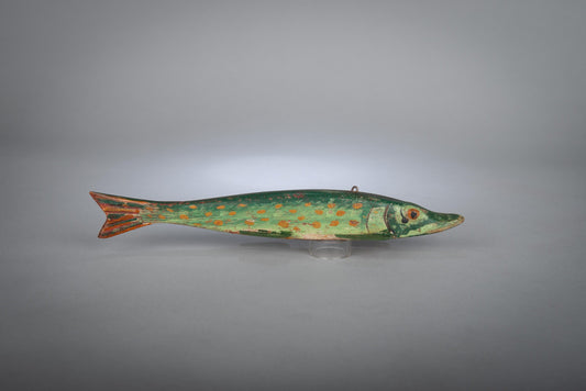 Vintage European Pike Fishing Decoy