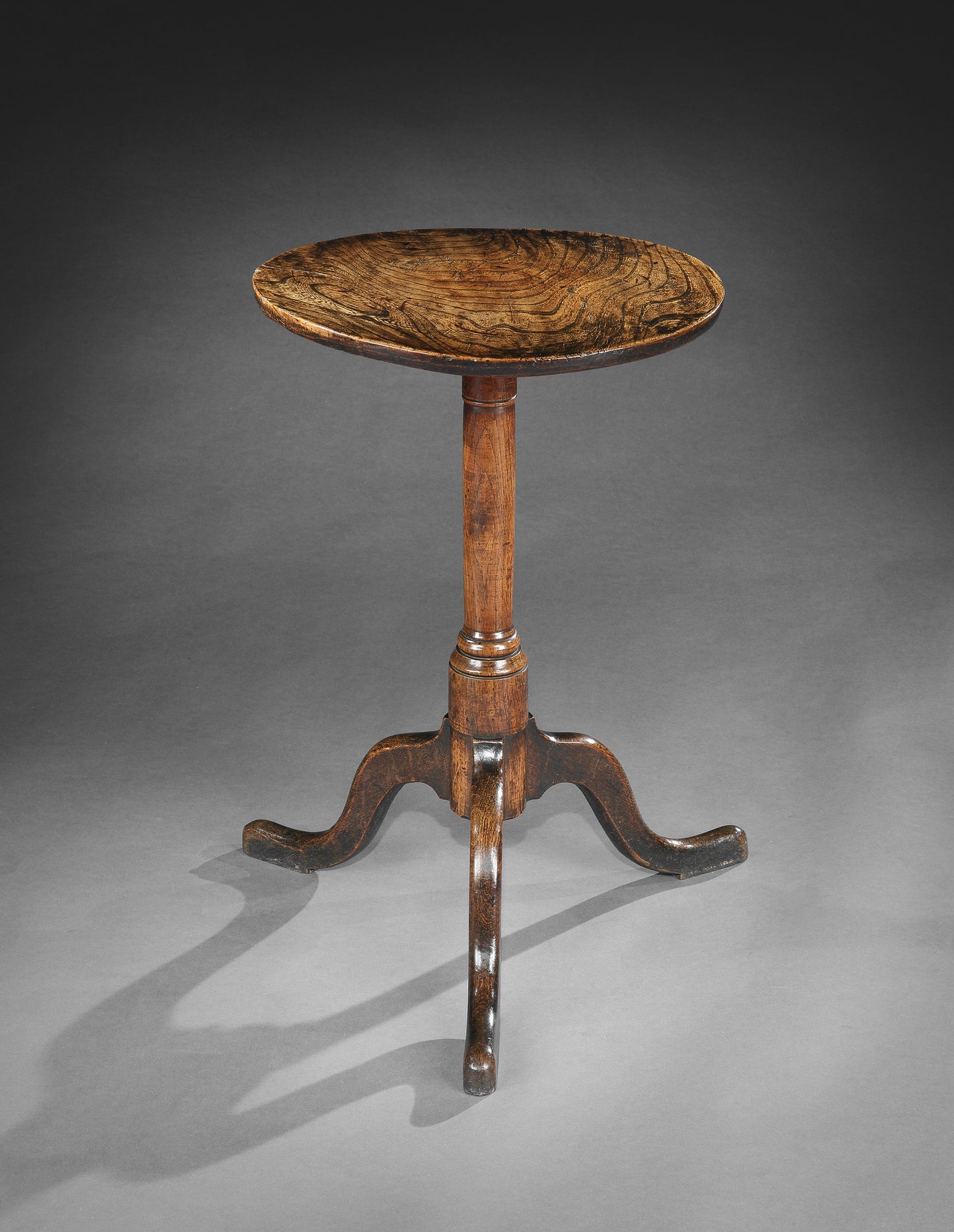 Good Georgian Tripod Wine Table/Candlestand