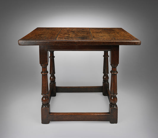 Rare Charles II Thick Top Table