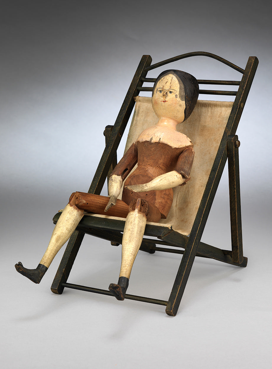 Unusual Miniature Deck Chair