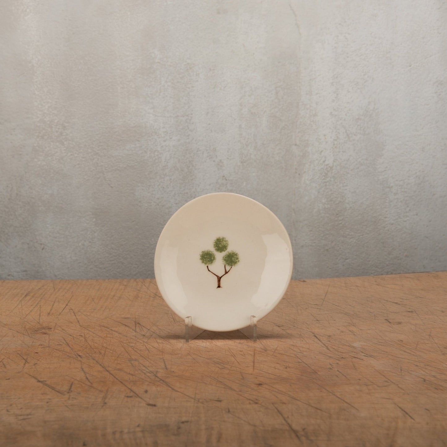 "Evergreen" Espresso Saucer