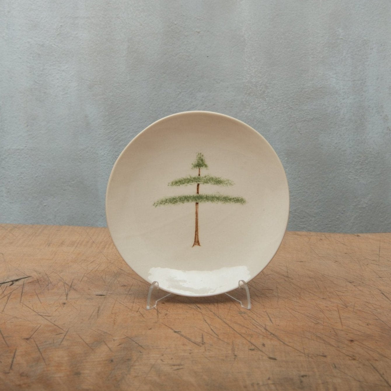 "Evergreen" Tea Plate