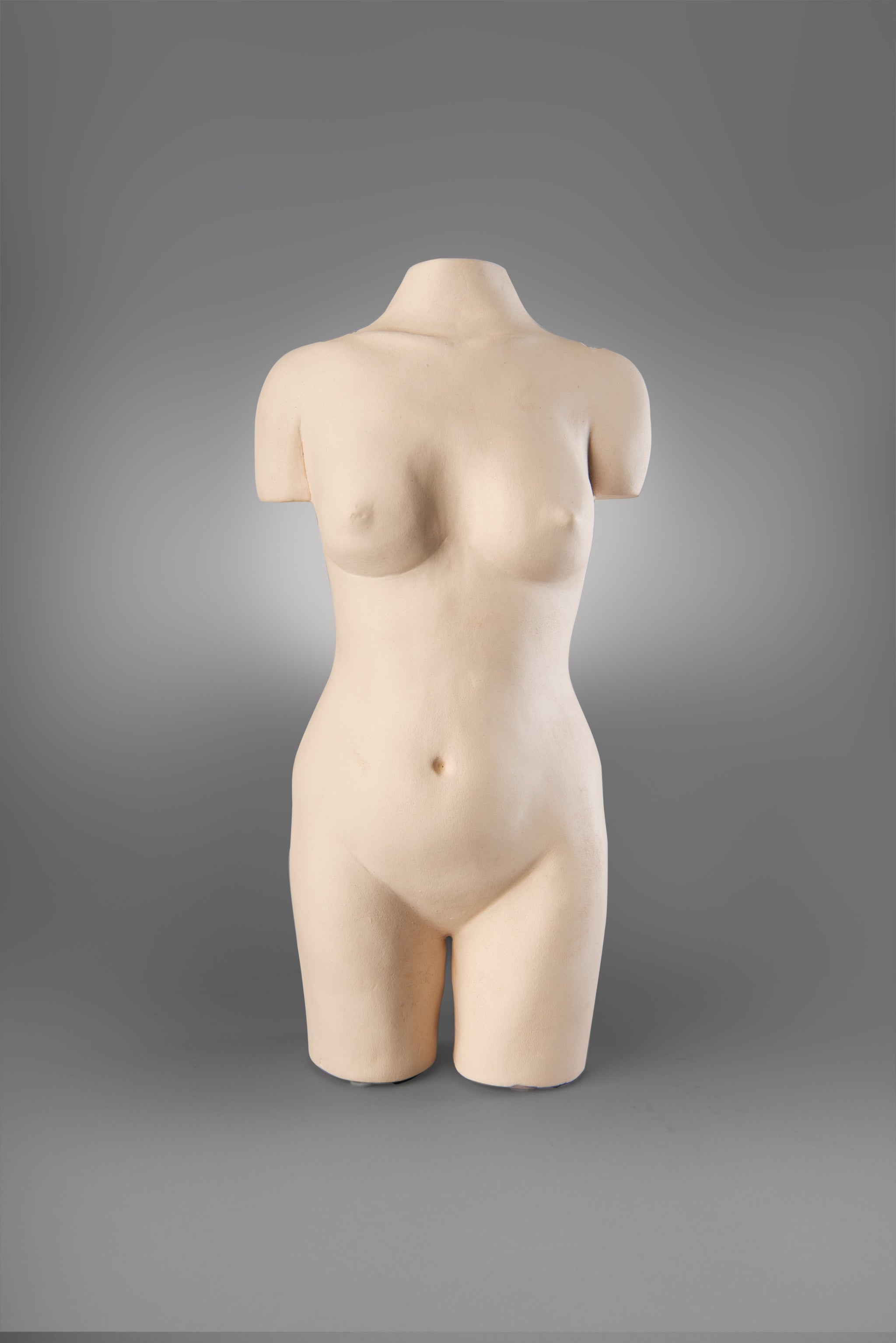 Stylised Primitive Sculpture of a Female Torso