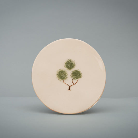 "Evergreen" Espresso Saucer