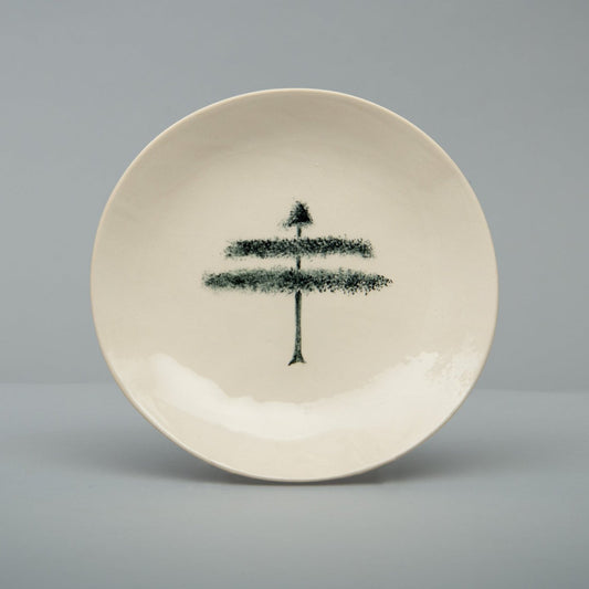 "Shadow" Tea Plate