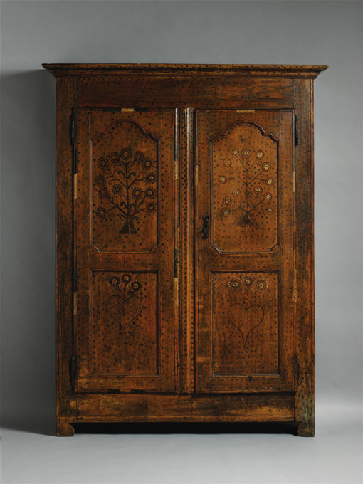 Unusual Alpine Marriage Cupboard