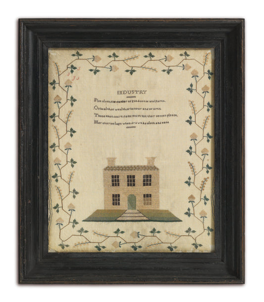 "Industry" Needlework Sampler