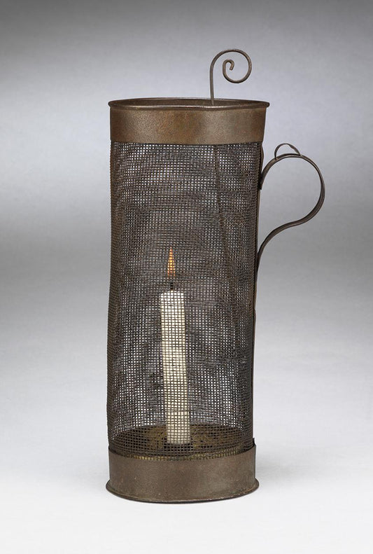 An Unusual Cylindrical Candle Lantern or Stable Light