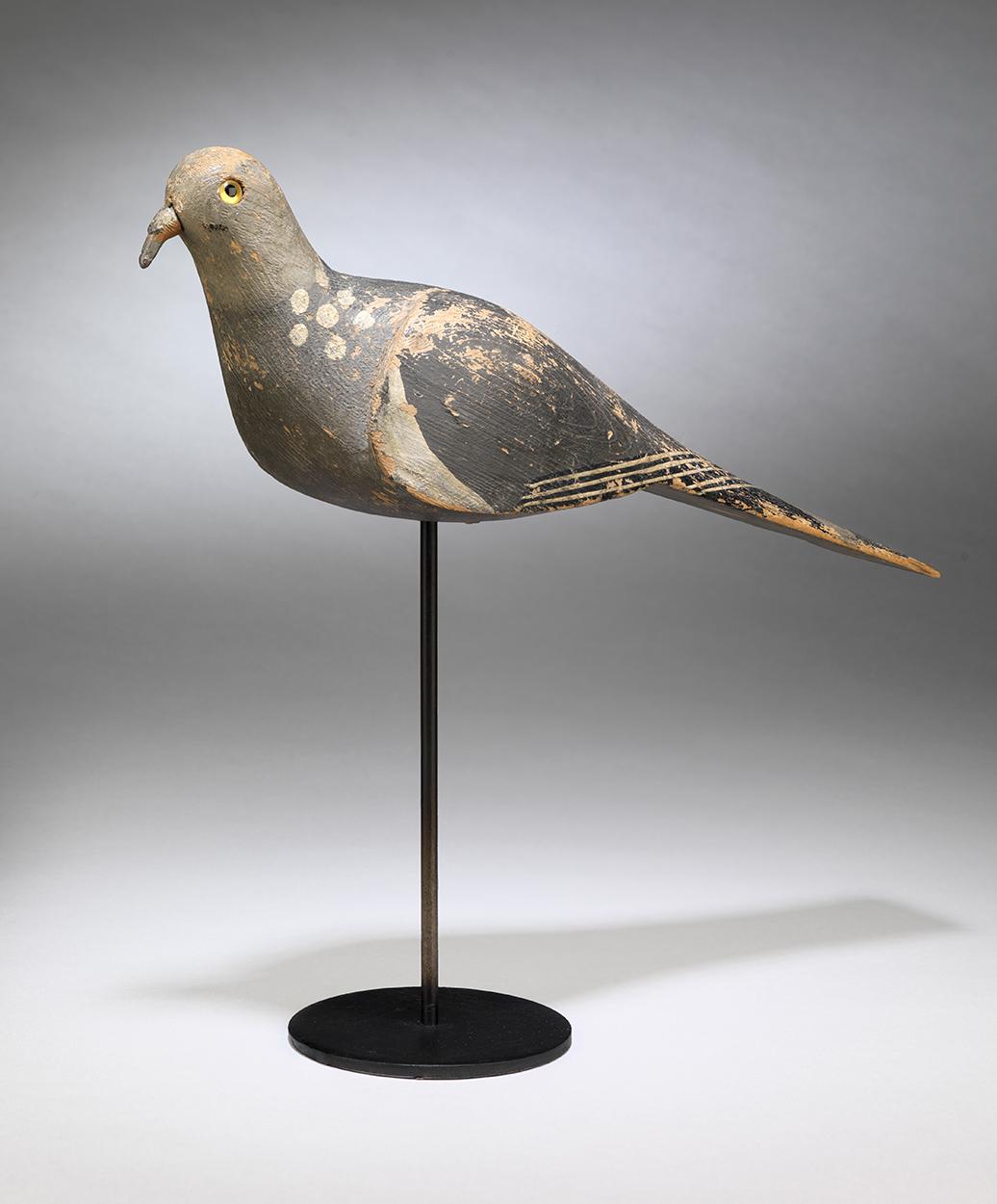 Fine Original Working Wood Pigeon Decoy