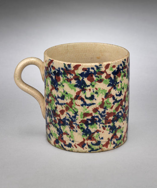 Loop Handled Spongeware Mug