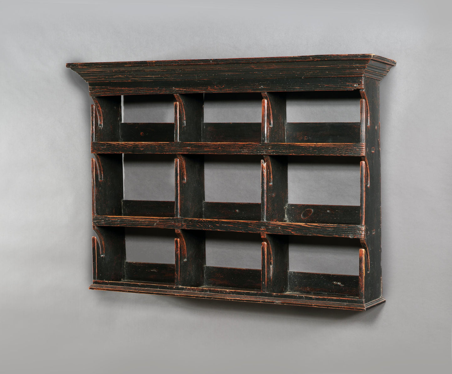 Unusual Three Shelf Wall Rack