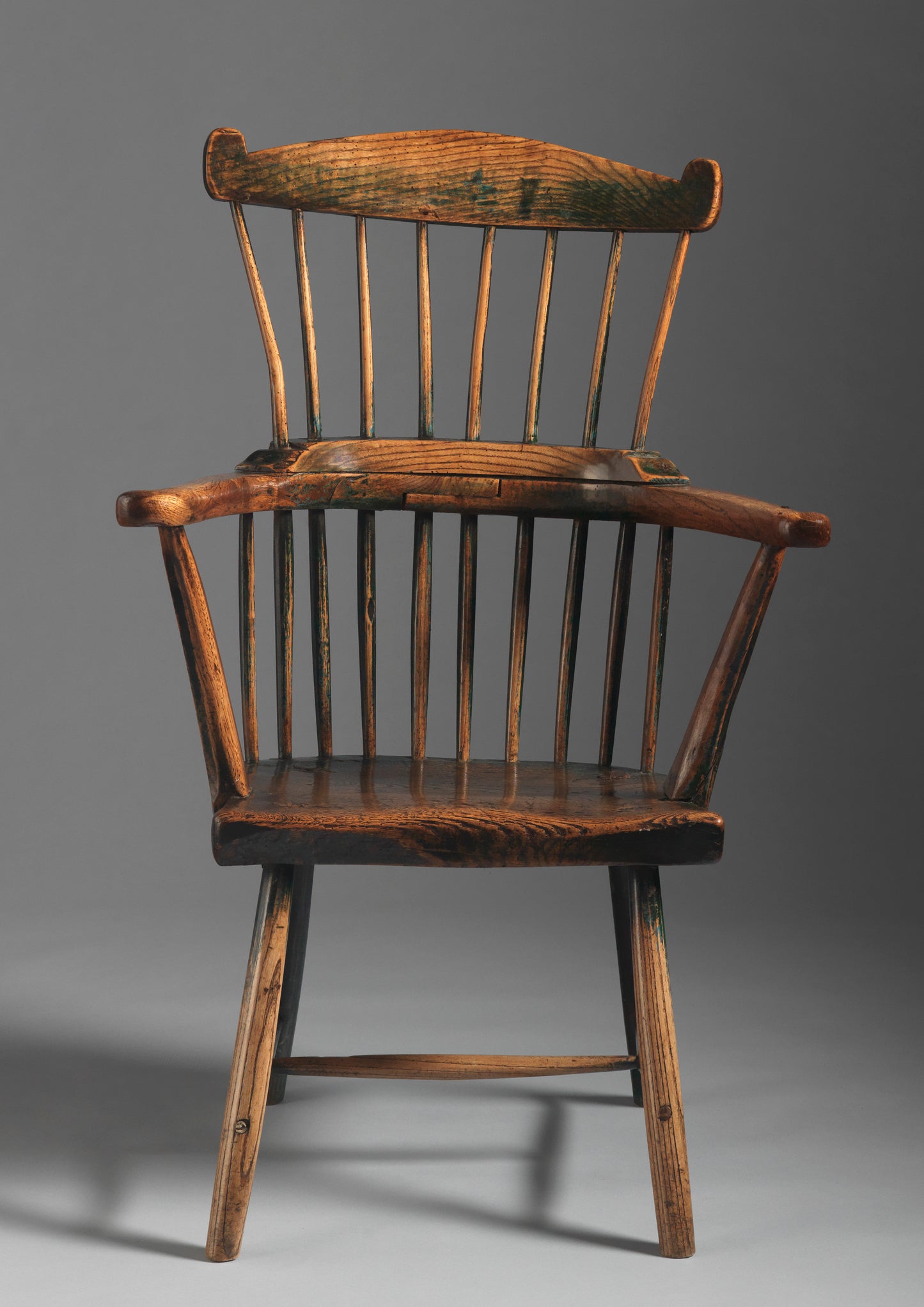 Sculptural Windsor Comb Back Armchair