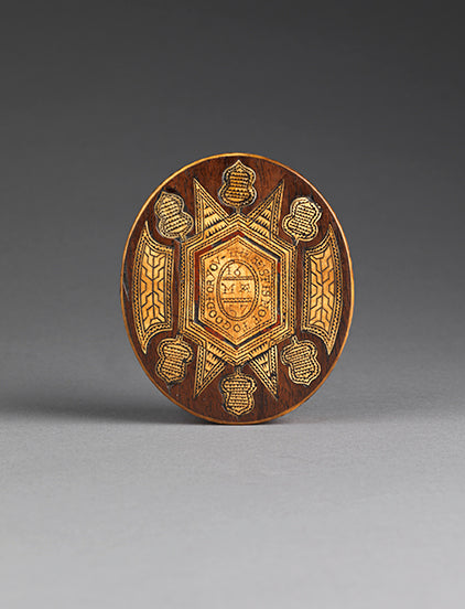 Fine Early Oval Love Token Box