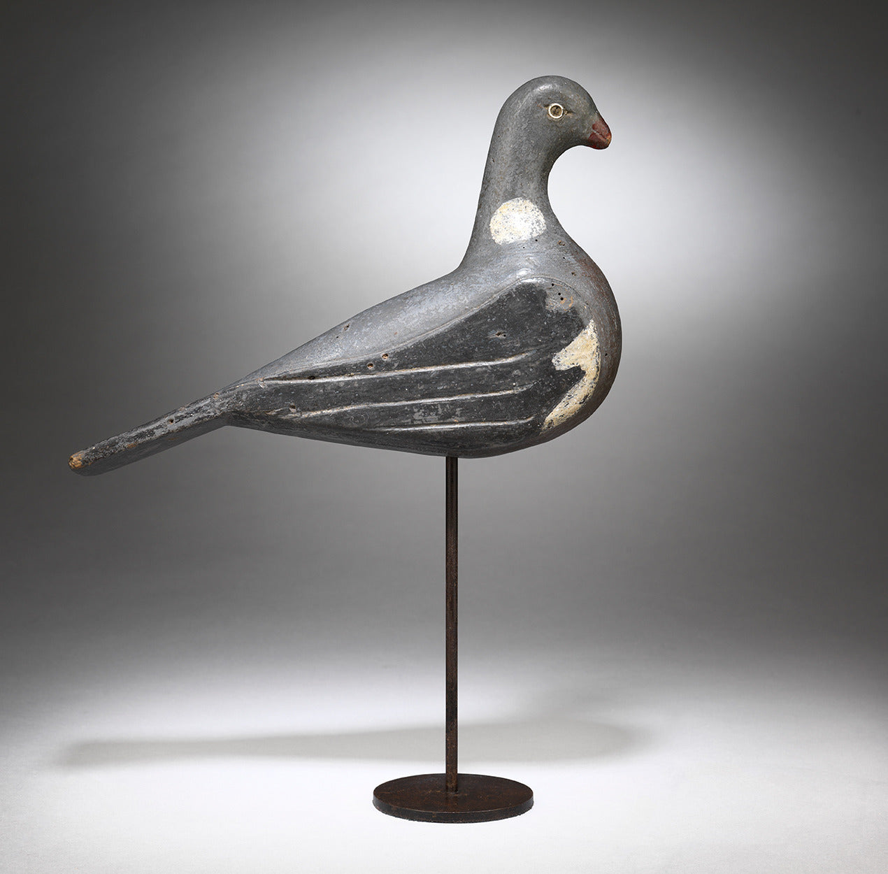 Unusual Primitive Wood Pigeon Decoy