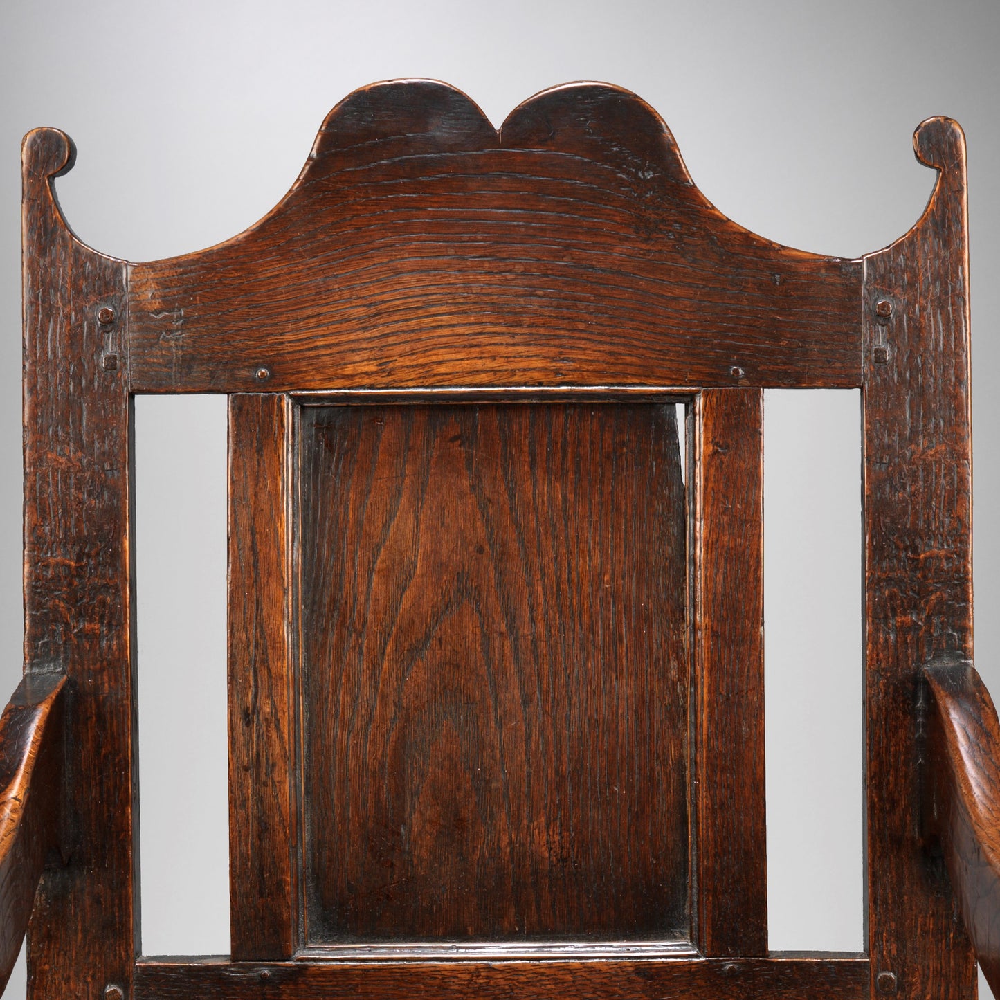 Fine William and Mary Period Open Armchair