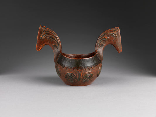 Exceptional Ceremonial Horse Head Kasa