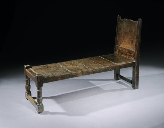 Rare Charles II Period Day Bed