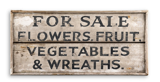 Smallholder's Trade Sign