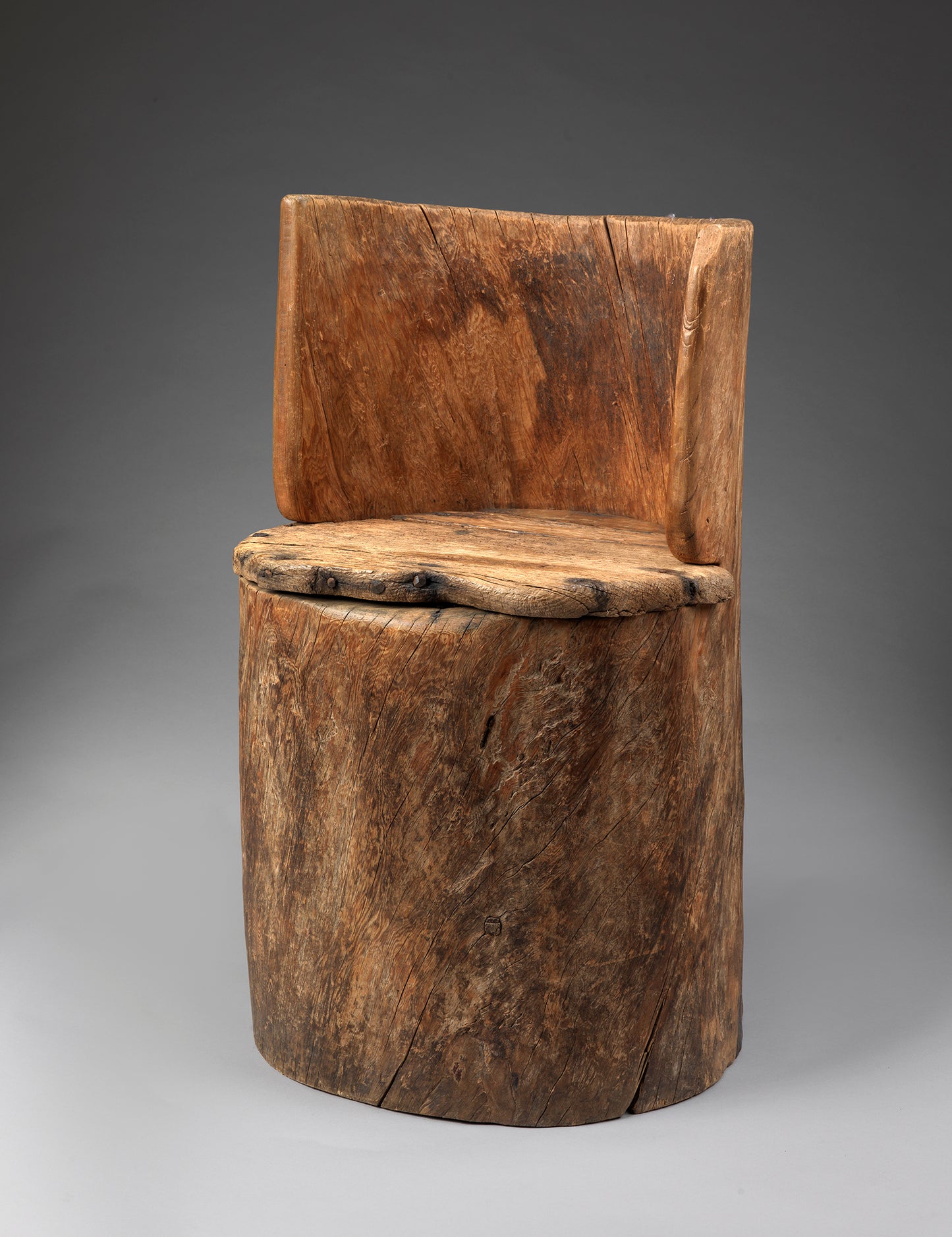 Early Dug-Out Chair or "Kubbstol"