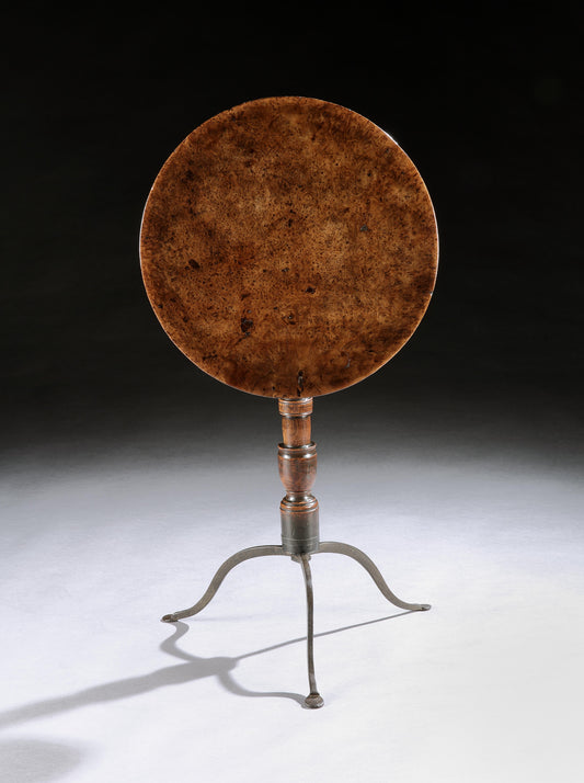 Exceptional Early Tilt Top Tripod Table