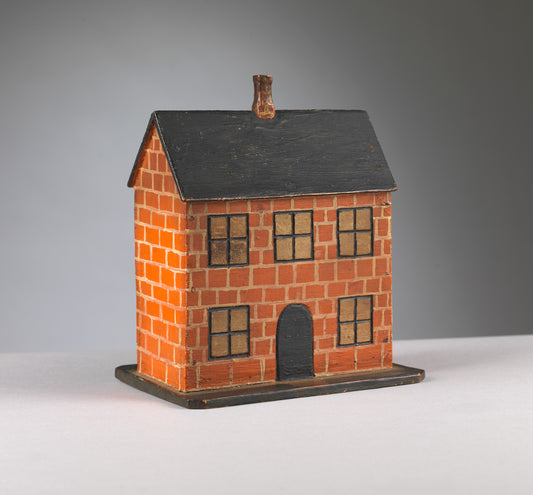 Delightful Primitive Folk Art House Model