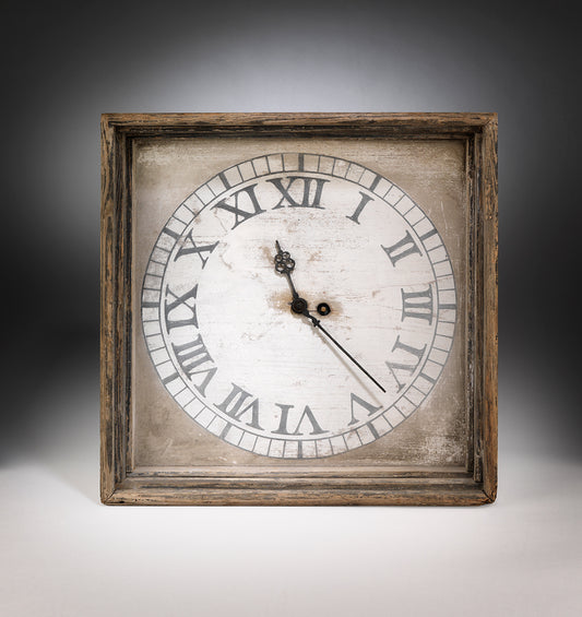 Box Cased Wall Clock