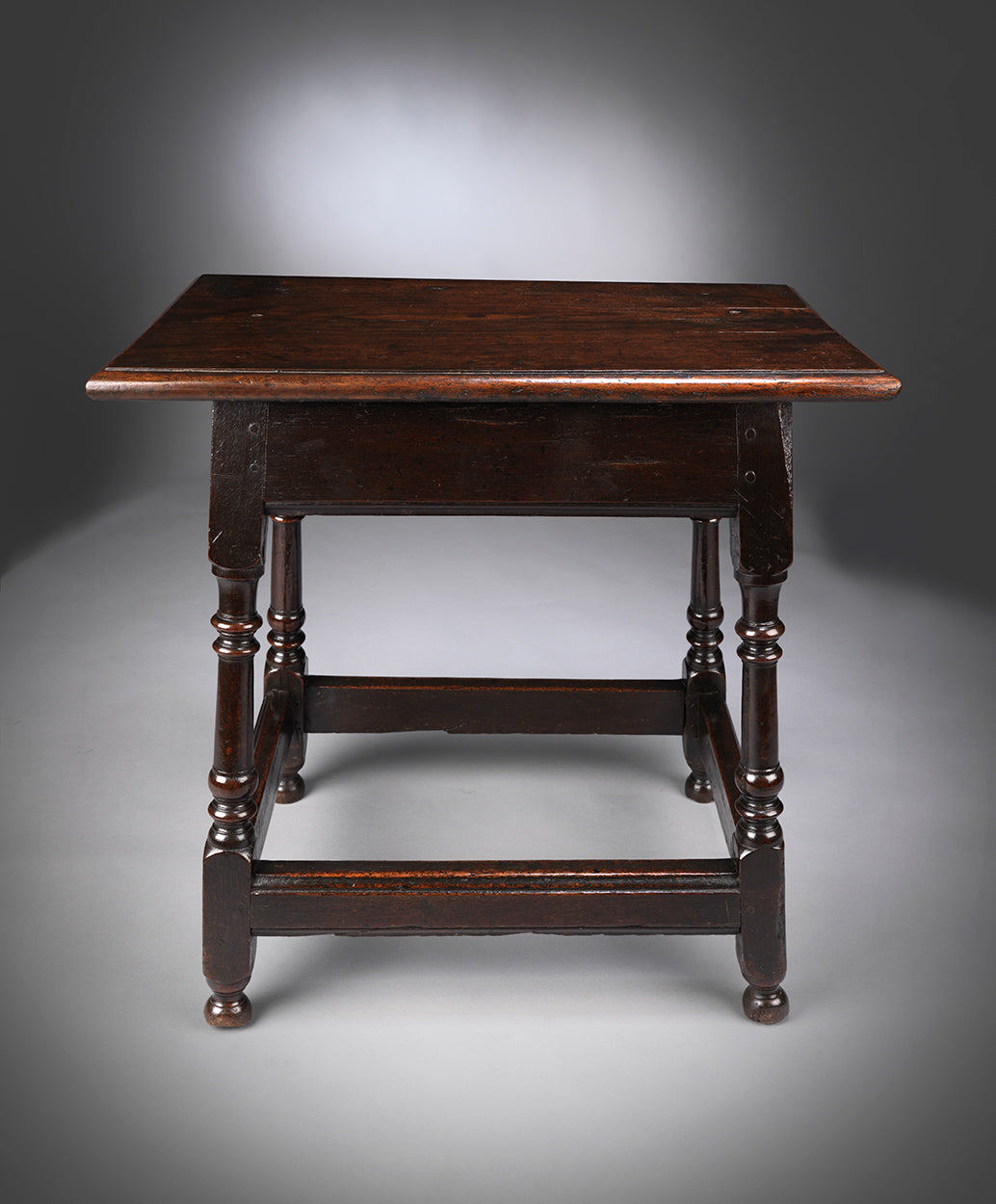 Unusual Early "Joyned" Frame Tavern Table