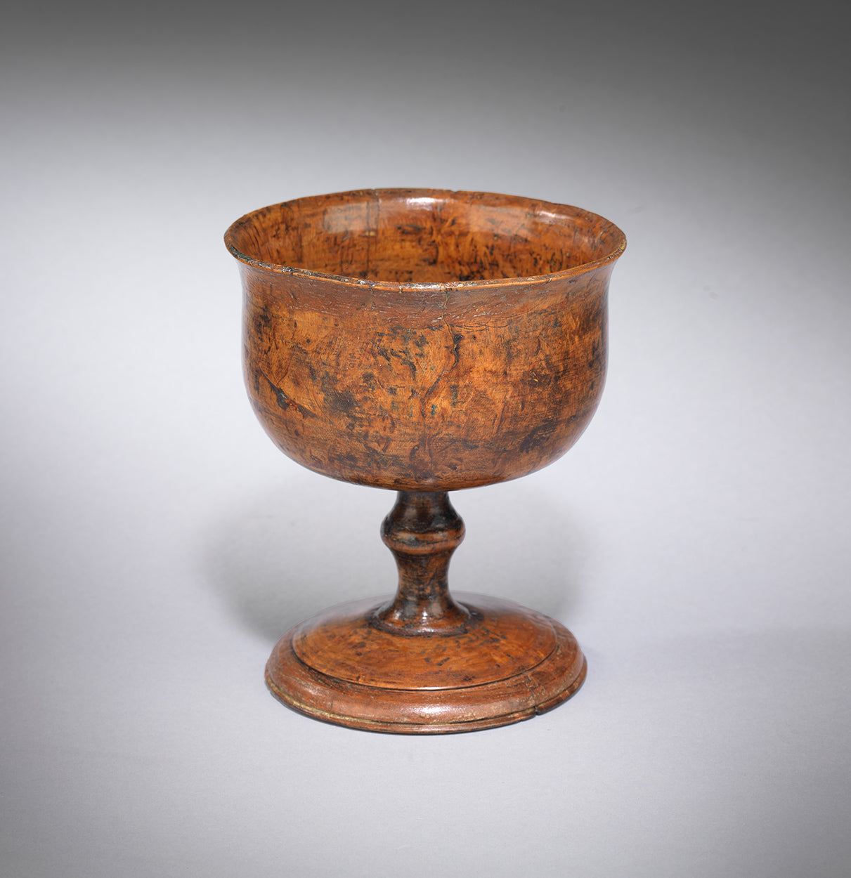 Exceptional Early Burrwood Wine Goblet