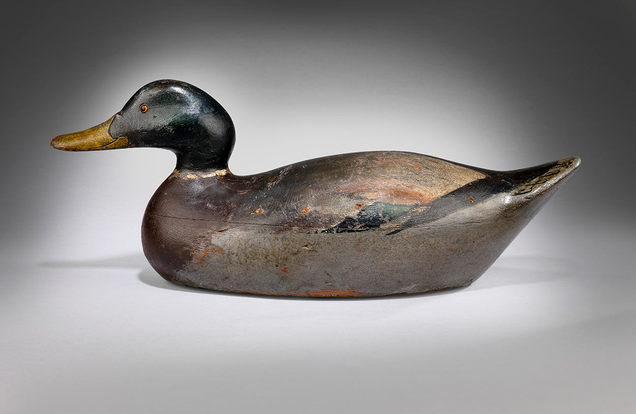 A Handsome Pair of Mallard Duck Decoys