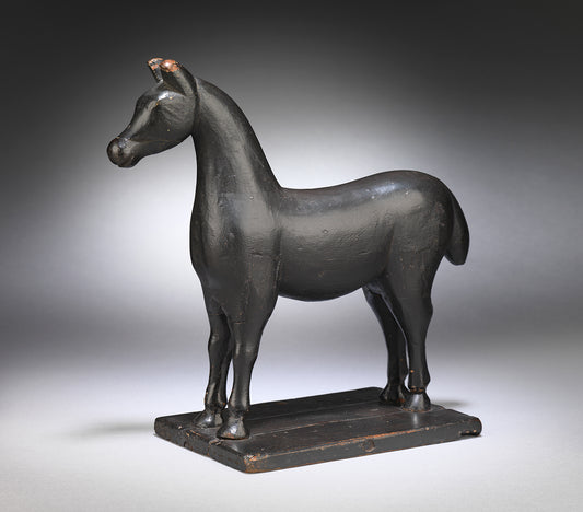 Sculptural Folk Art Toy Horse