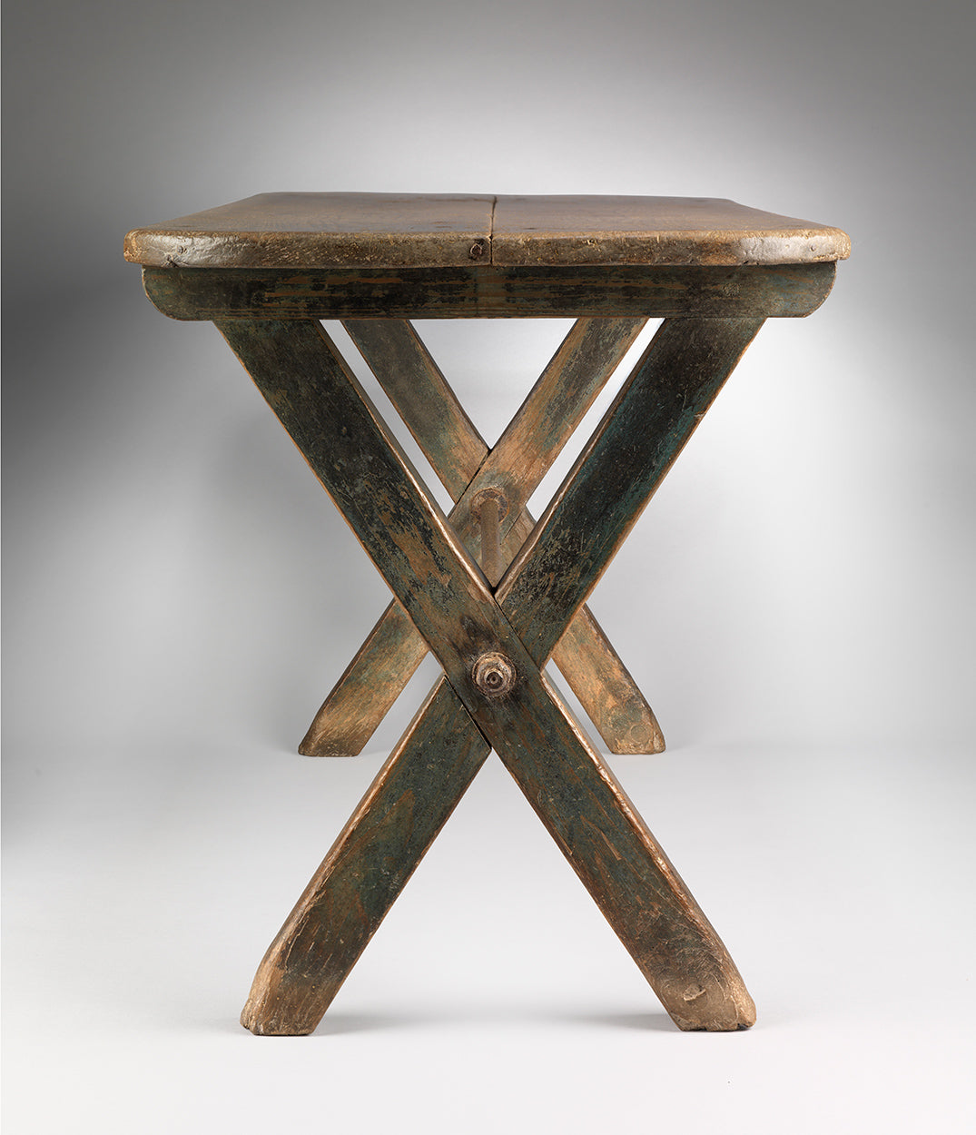 Classic Vernacular X Frame Tavern Table