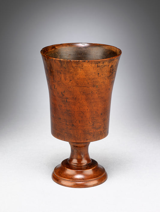 Refined Georgian Fruitwood Goblet