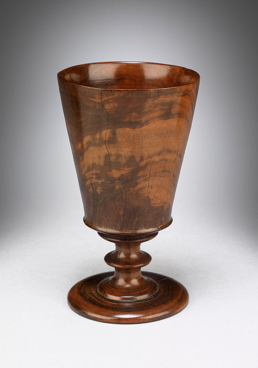 Documented Early Lignum Vitae Goblet