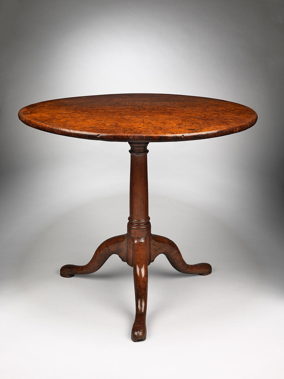 Extraordinary Georgian Vernacular Tilt-Top Tripod Table