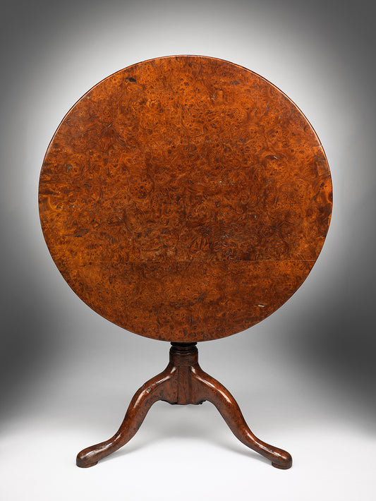 Extraordinary Georgian Vernacular Tilt-Top Tripod Table