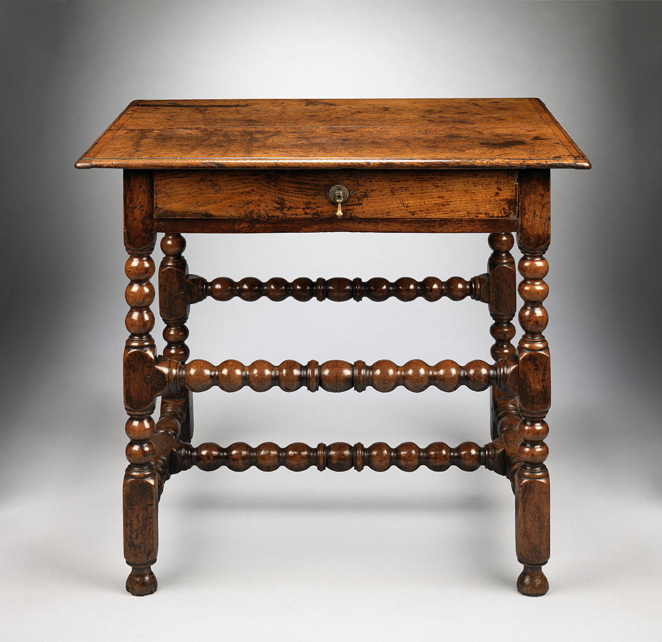 Fine Charles II Period Single Drawer Side Table