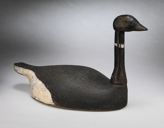 Sculptural Full-Bodied "Make Do" Working Waterfowler's Decoy