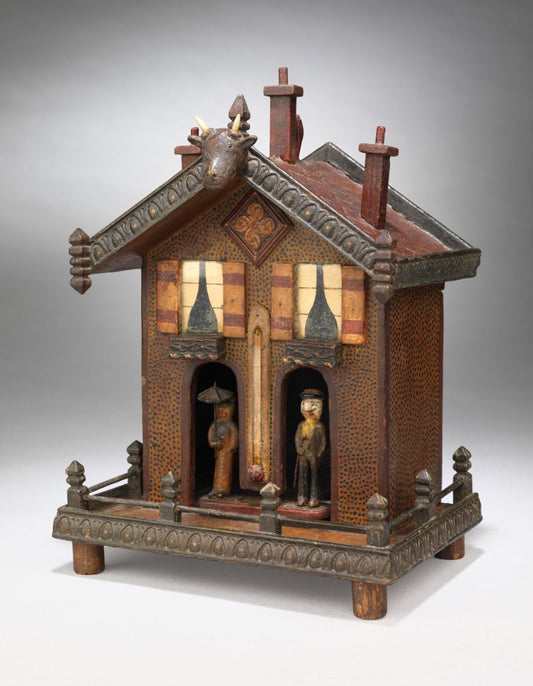 Exceptional Folk Art Weatherhouse Modelled as a Villa