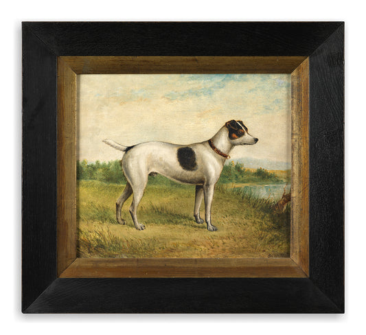 Naïve School Portrait of a Jack Russell