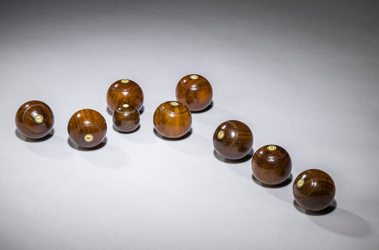 Rare and Engaging Set of Miniature Bowling Balls