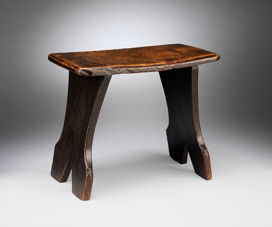 Georgian Trestle Ended Rectangular Stool