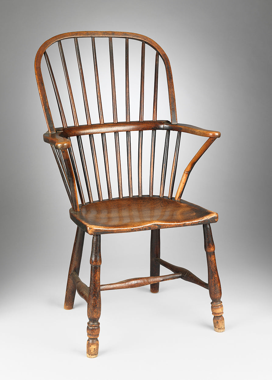 Classic Georgian Bow Back Windsor Armchair