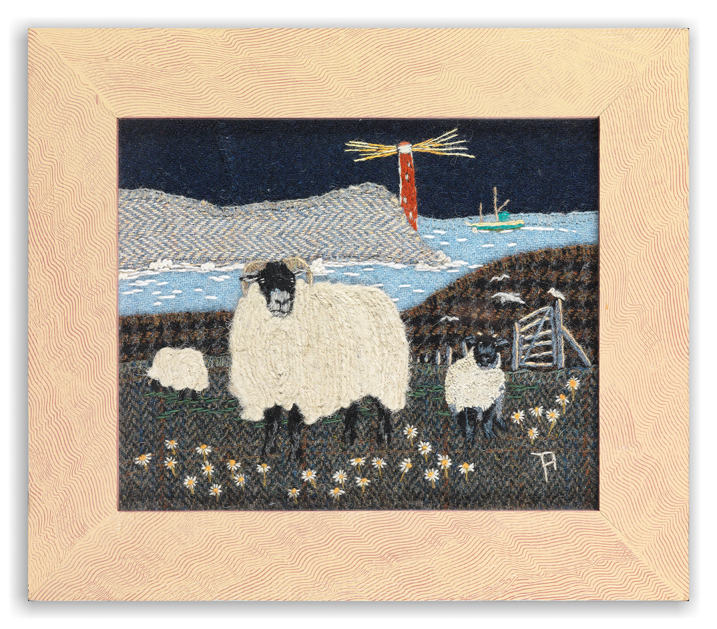 Ewe, Lamb and Lighthouse